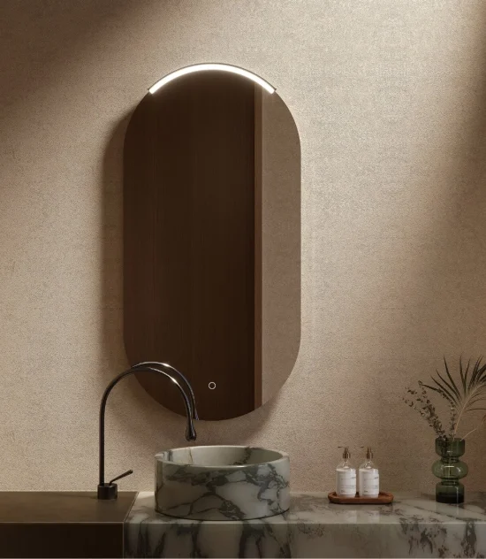 Art line Овално LED огледало ZEN Arca