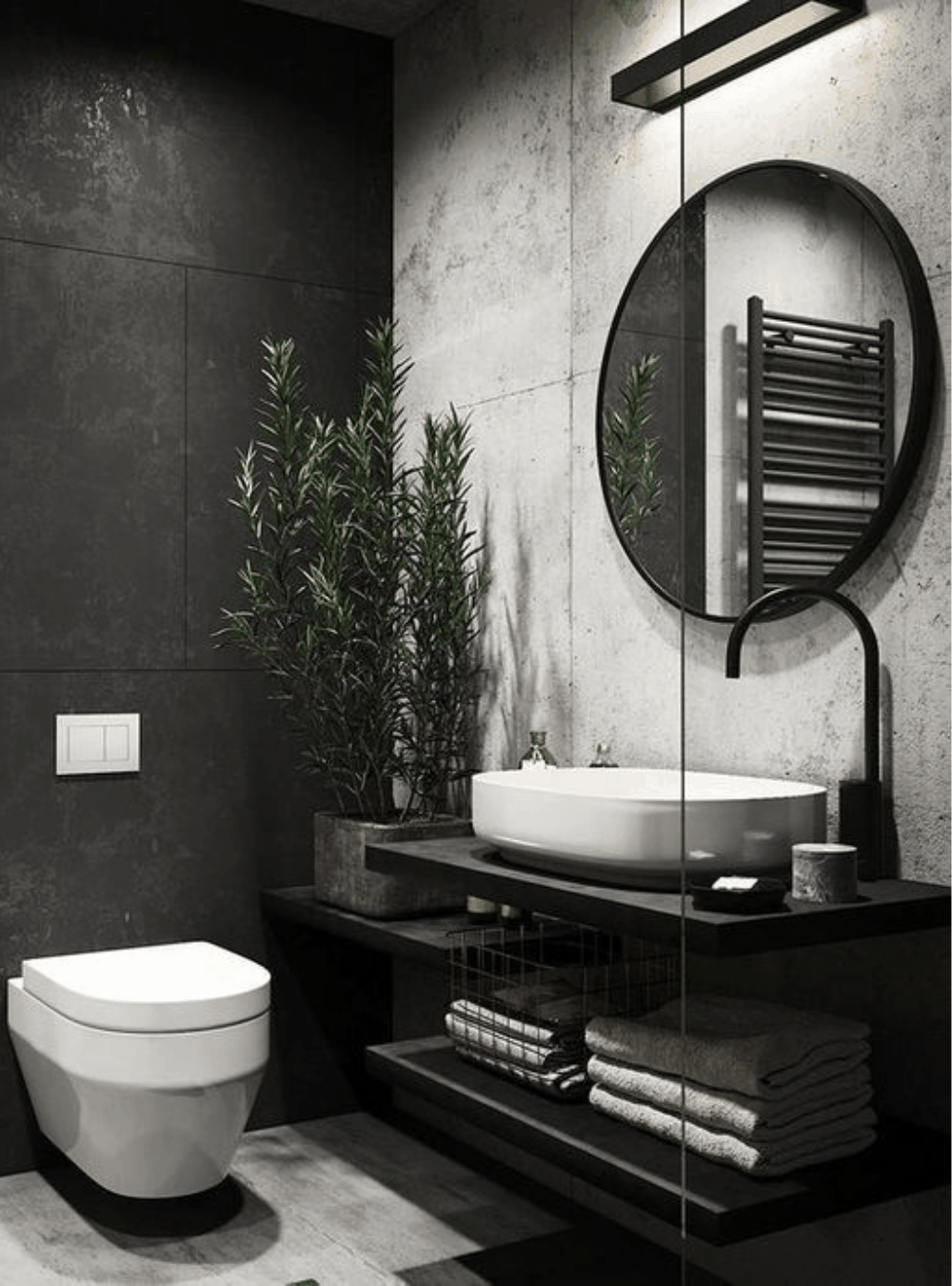 Mirrors with frame